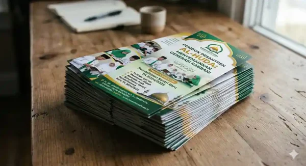 cetak brosur pesantren