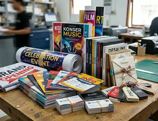 produk produk percetakan Bandung