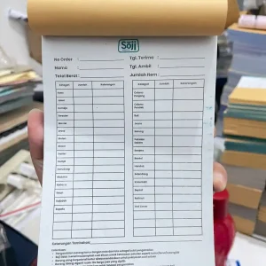 Cetak Nota Murah Bandung